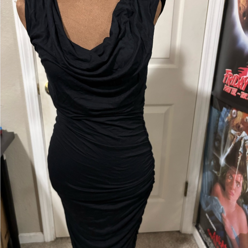 Elegant Black Sleeveless dress